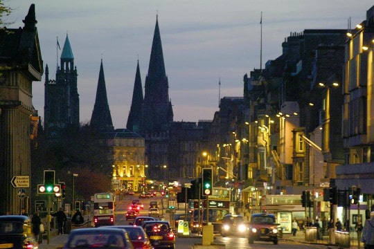 Central Edinburgh location